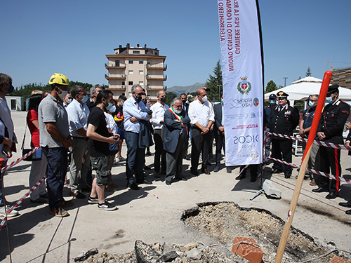 Ricostruzione: inaugurato il bypass a Corso Umberto indispensabile all’inizio dei lavori nel centro storico