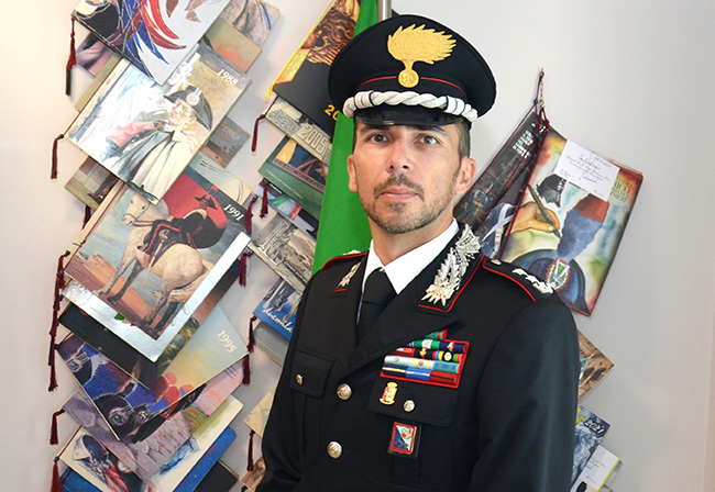 Carabinieri, il comando del Reparto operativo al Tenente Colonnello Matteo Branchinelli