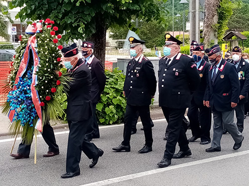 L’associazione nazionale Carabinieri di Borgorose festeggia il 207° anniversario della fondazione dell'Arma