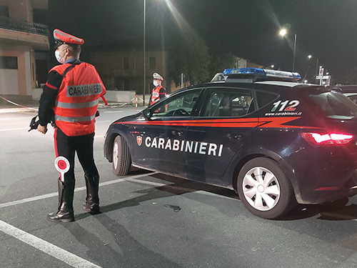 Casperia, i carabinieri salvano un uomo da un'aggressione