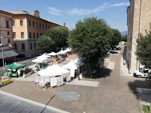 Rieti, torna il Mercato di Piazza Oberdan e Piazza Mazzini