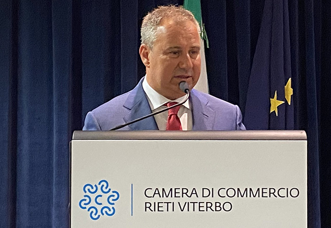 Nasce la nuova Camera di Commercio Rieti-Viterbo: Domenico Merlani eletto presidente