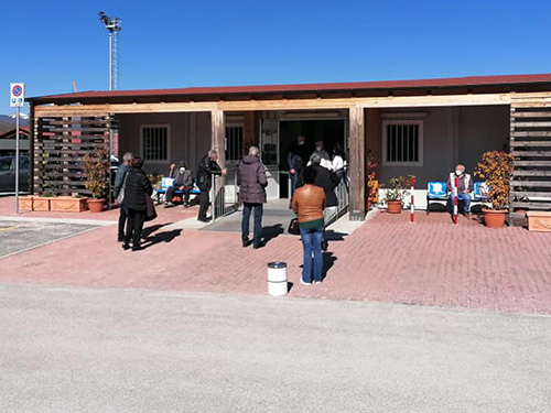 Covid: 60 km per potersi vaccinare, Asl Rieti apre un centro temporaneo ad Amatrice per i fragili